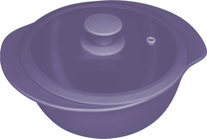 Кастрюля керамическая с крышкой D25см/2,3л  MALVA, 129206, BM02-4509