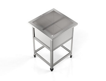 ВАННА МОЕЧНАЯ GPSTEEL СТАНДАРТ ВМ-1 500/500/850 С (ВМ-1/400)