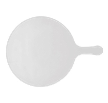 Блюдо для подачи 33x24,1см, меламин, Round, цвет белый S-2583